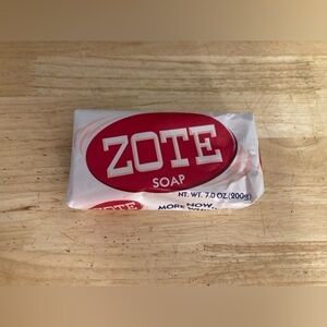 4/$25 Zote bar soap. Brand new in package. Includes 1 bar. Multi use. See pics